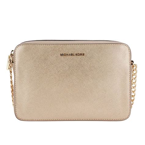 michael kors tasche klein silber|Mini.